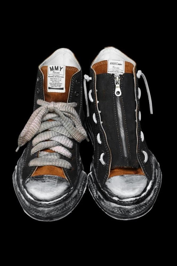 XX Maison MIHARA YASUHIRO “PETERSON” OG SOLE STEER SUEDE GARMENT-DYED HIGH-TOP SNEAKER
