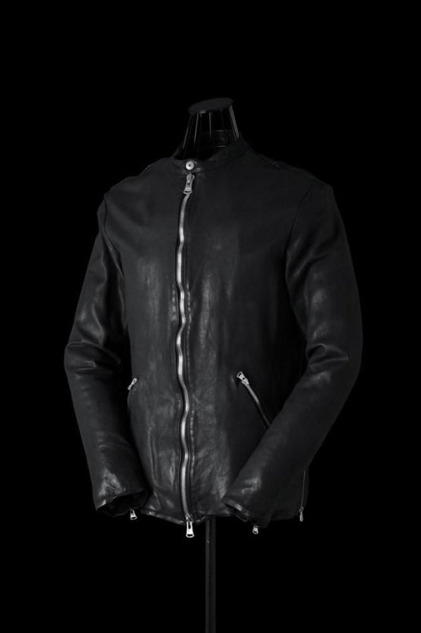 JAPAN CALF NATURAL DYED “GARMENT-WASH” SINGLE RIDERS