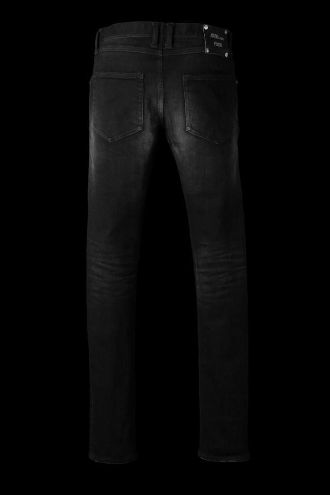 xx FIXER 9oz STRETCH BLACK DENIM SKINNY PANTS - BACKLASH公式