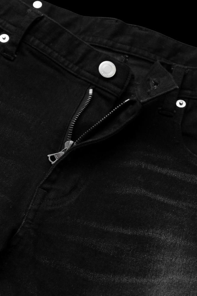 xx FIXER 9oz STRETCH BLACK DENIM SKINNY PANTS - BACKLASH公式