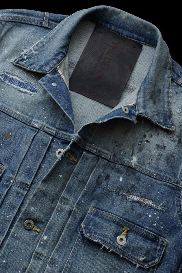xx KOSUKE MATSUI THE DENIM STRETCH SELVEDGE DENIM 2ND. JACKET "LIGHT.INDIGO"