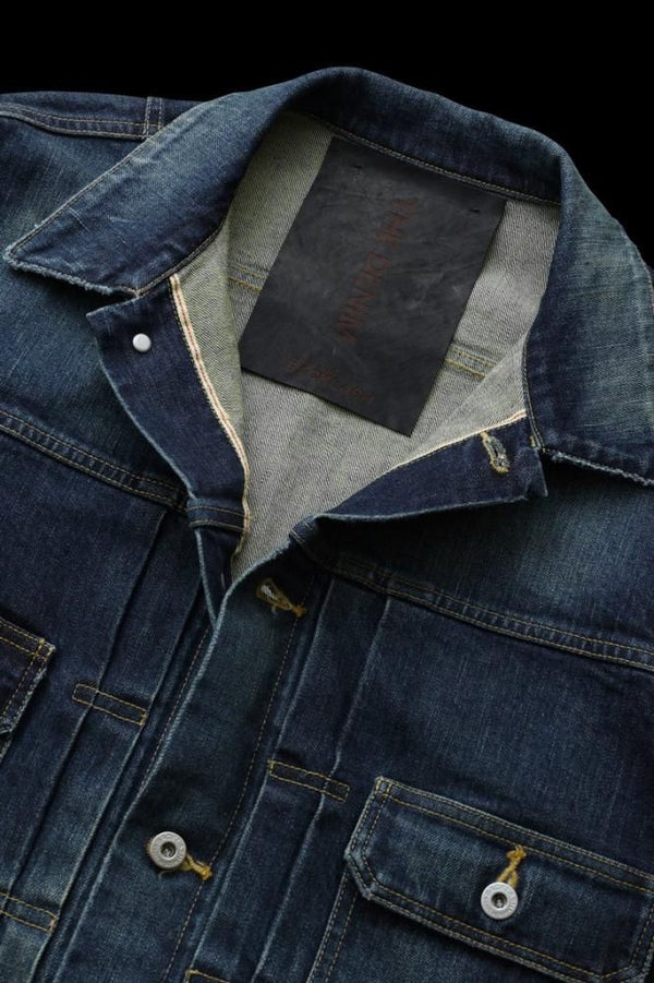 THE DENIM STRETCH SELVEDGE DENIM 2ND. JACKET “DARK.INDIGO”