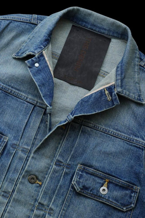 THE DENIM STRETCH SELVEDGE DENIM 2ND. JACKET “LIGHT.INDIGO”