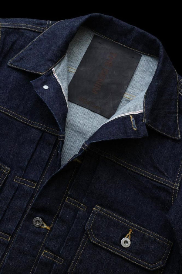 THE DENIM STRETCH SELVEDGE DENIM 2ND. JACKET “ONEWASH.INDIGO”