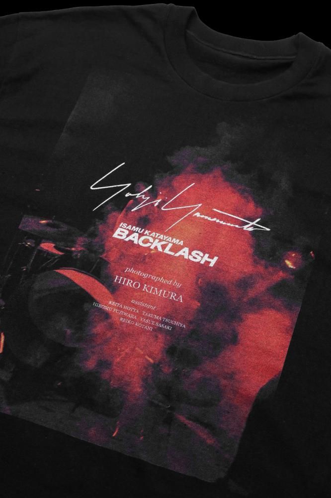Yohji Yamamoto × ISAMU KATAYAMA BACKLASH PHOTOGRAPH T-SHIRT