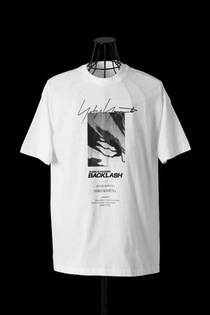 Yohji Yamamoto × ISAMU KATAYAMA BACKLASH PHOTOGRAPH T-SHIRT
