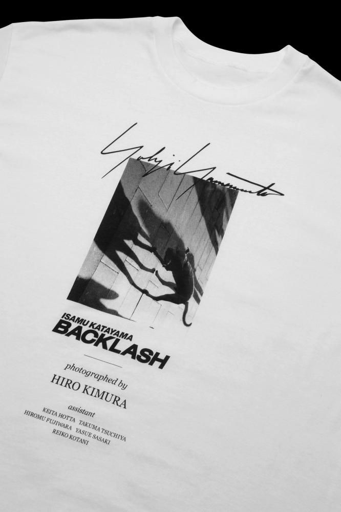 Yohji Yamamoto × ISAMU KATAYAMA BACKLASH PHOTOGRAPH T-SHIRT