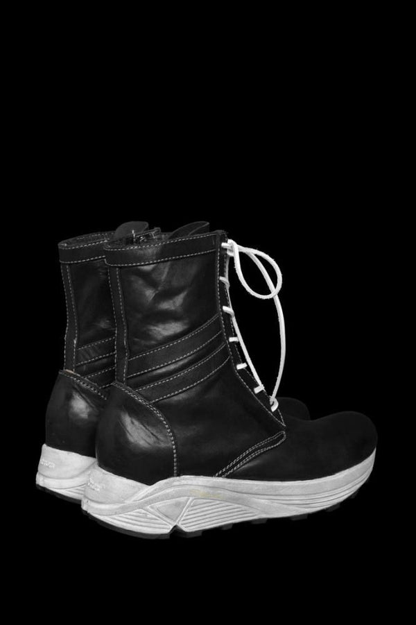 JAPAN SHOULDER “GARMENT-DYED” COMBAT SNEAKER BOOTS / Vibram #186C SOLE
