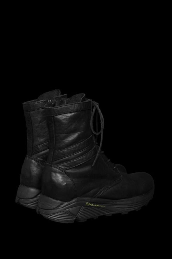 JAPAN SHOULDER “GARMENT-DYED” COMBAT SNEAKER BOOTS / Vibram #186C SOLE
