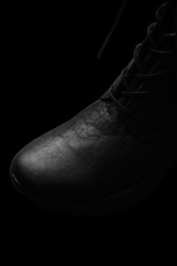 JAPAN SHOULDER “GARMENT-DYED” COMBAT SNEAKER BOOTS / Vibram #186C SOLE