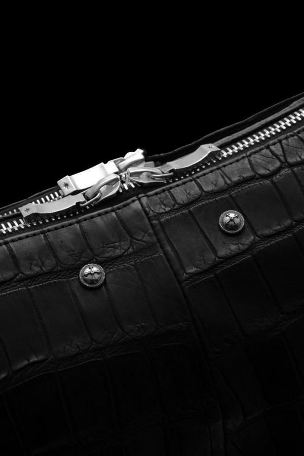 THE LINE CROCODILE SHOULDER BAG