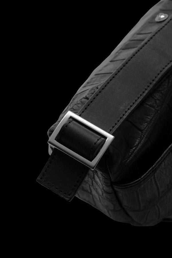 THE LINE CROCODILE SHOULDER BAG