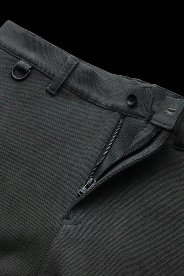 SUPER STRETCH DOBBY CLOTH SARROUEL SKINNY PANTS "GARMENT-DYED"
