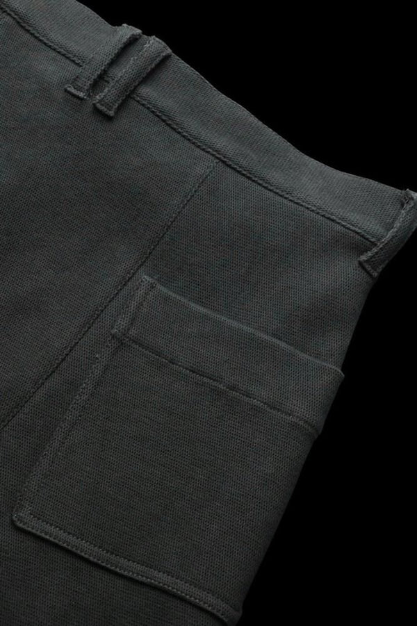 SUPER STRETCH DOBBY CLOTH SARROUEL SKINNY PANTS "GARMENT-DYED"