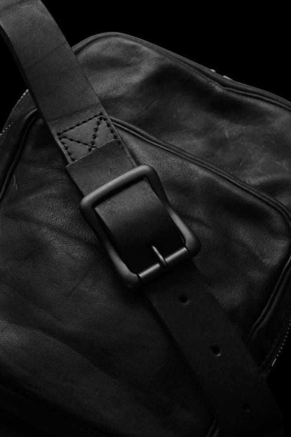 DOUBLE SHOULDER GARMENT-DYED SMALL SHOULDER BAG
