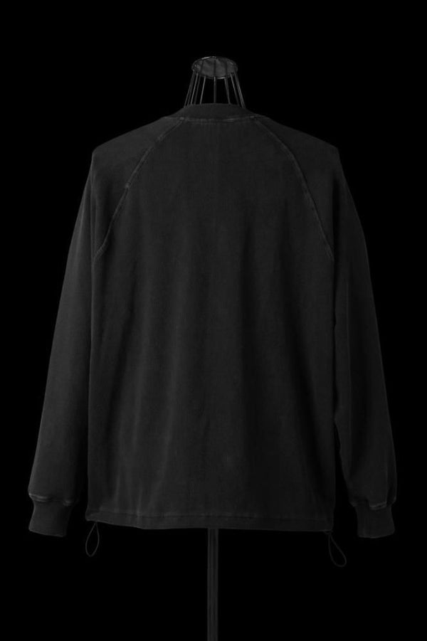 STRETCH HEAVY TEREKO FADED RAGLAN SLEEVES PULLOVER
