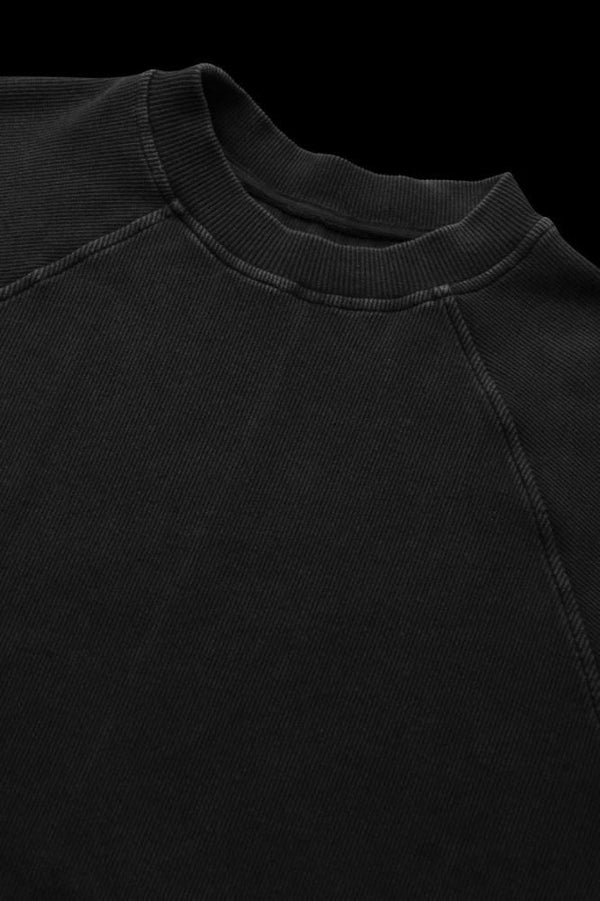 STRETCH HEAVY TEREKO FADED RAGLAN SLEEVES PULLOVER