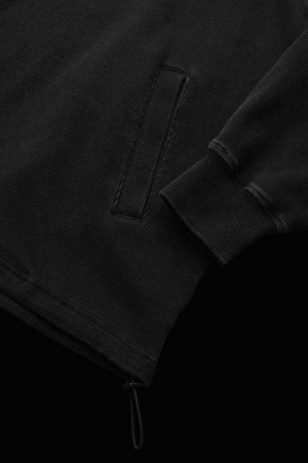 STRETCH HEAVY TEREKO FADED RAGLAN SLEEVES PULLOVER
