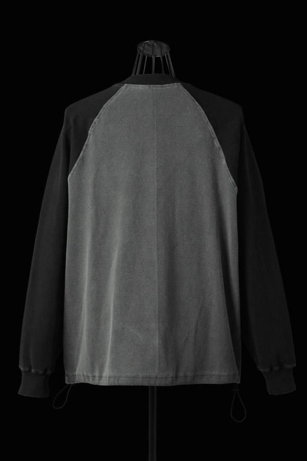 STRETCH HEAVY TEREKO FADED RAGLAN SLEEVES PULLOVER