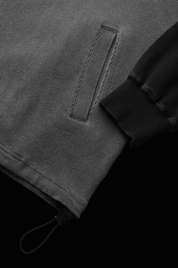 STRETCH HEAVY TEREKO FADED RAGLAN SLEEVES PULLOVER