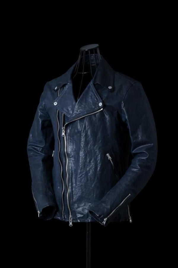 ITALY SHOULDER VINTAGE "GARMENT-WASH" DOUBLE RIDERS