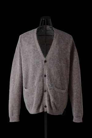 MOHAIR KNIT CARDIGAN