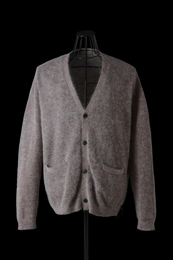 MOHAIR KNIT CARDIGAN