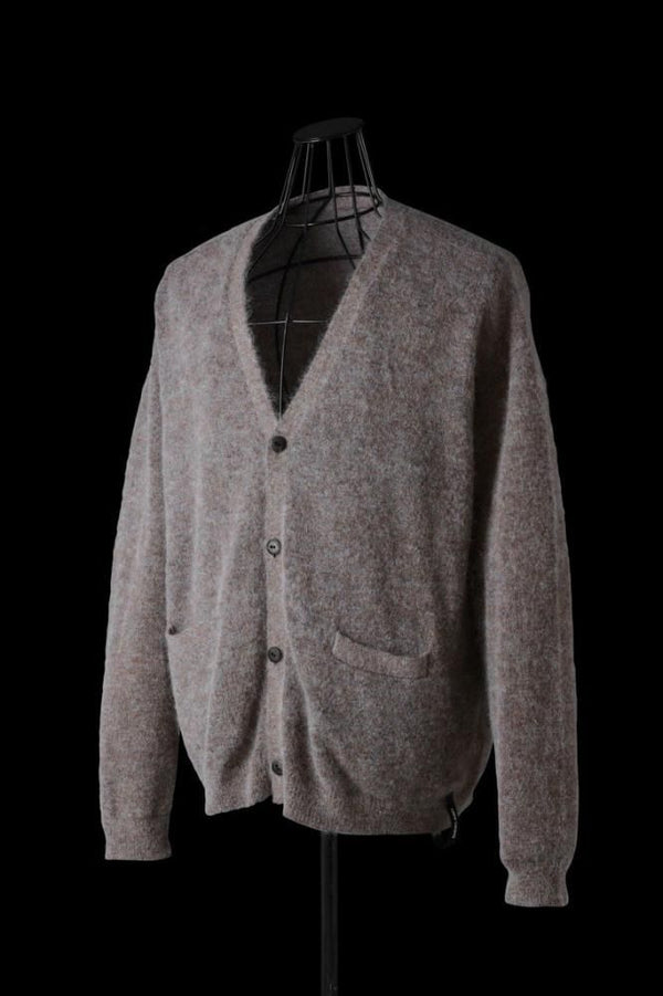 MOHAIR KNIT CARDIGAN