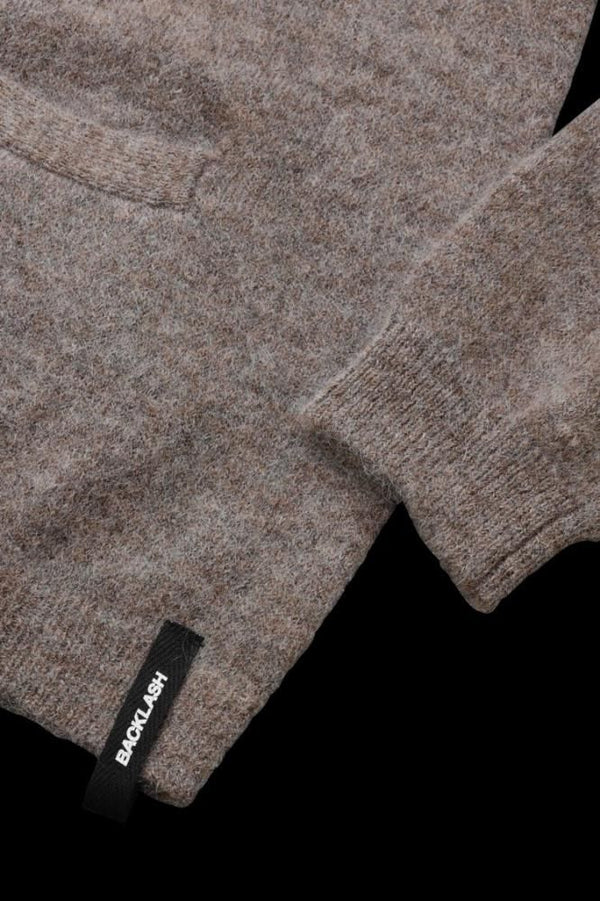 MOHAIR KNIT CARDIGAN