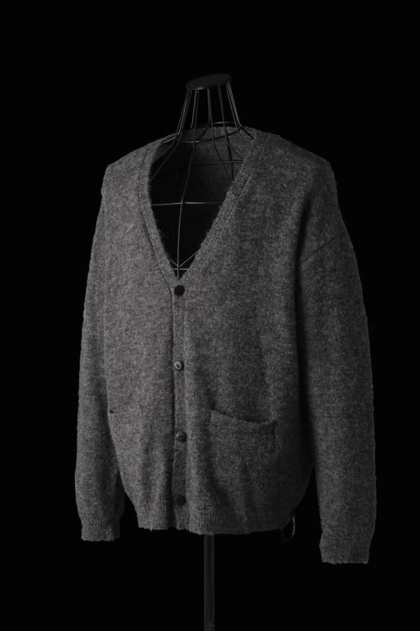 MOHAIR KNIT CARDIGAN