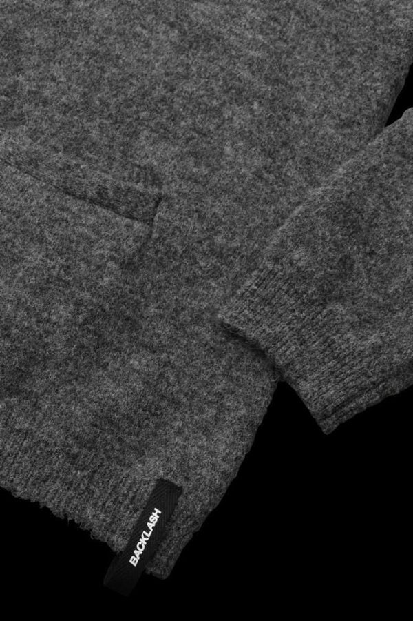 MOHAIR KNIT CARDIGAN