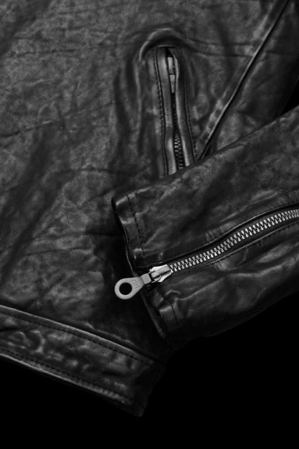 ITALY SHOULDER “GARMENT-DYED” SEMI-DOUBLE RIDERS