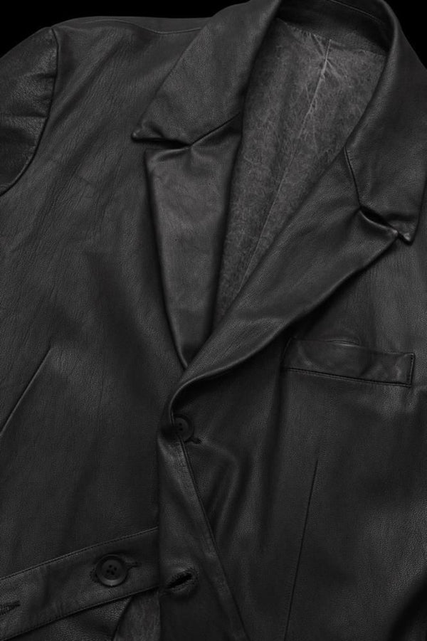 XX Yohji Yamamoto GOAT "GARMENT-WASH" ​​DOCTOR'S JACKET