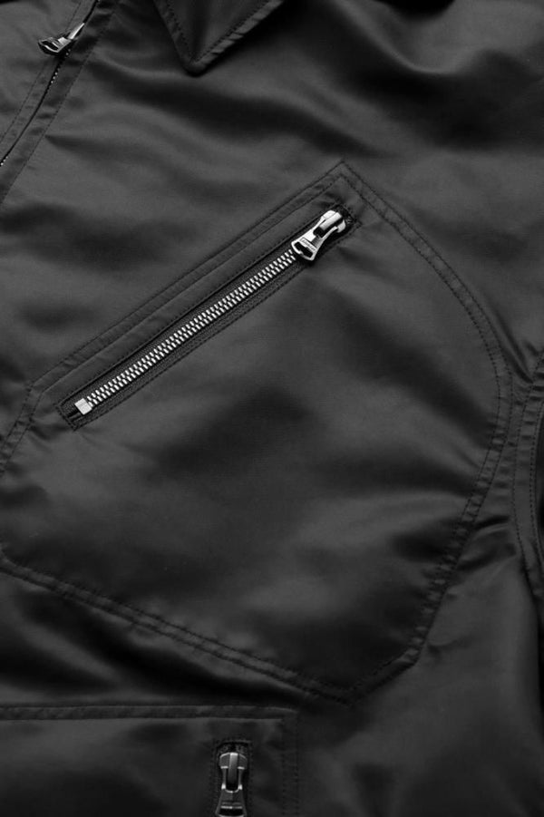xx Yohji Yamamoto "BACKLASH 25th" RIDERS VINTAGE NYLON TWILL BLOUSON