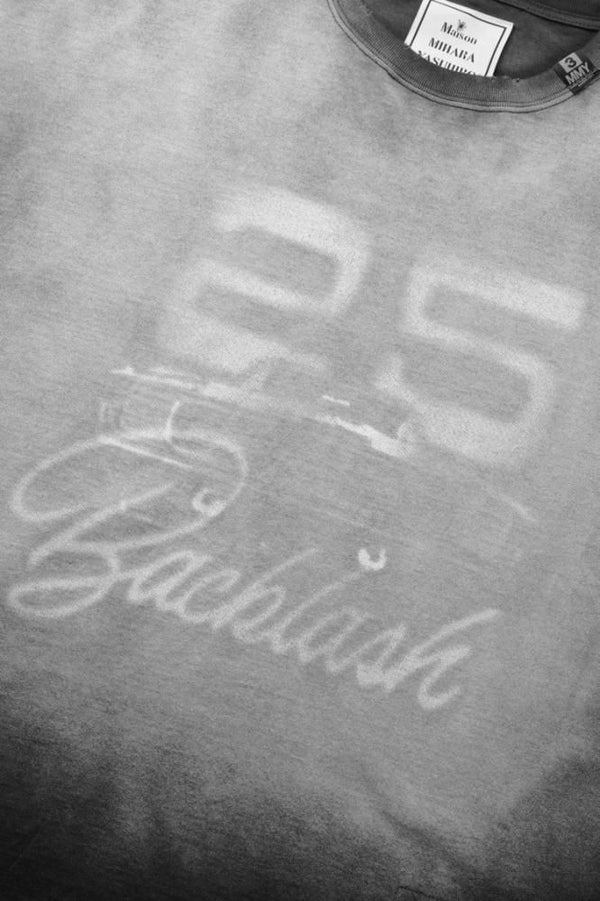 xx Maison MIHARA YASUHIRO "BACKLASH 25th" PRINT T-SHIRT