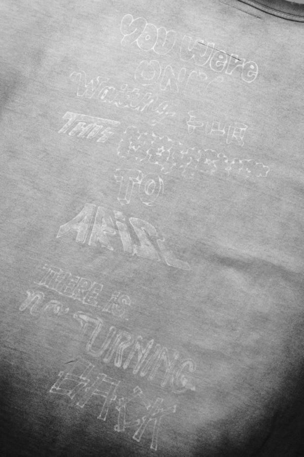 xx Maison MIHARA YASUHIRO "BACKLASH 25th" PRINT T-SHIRT
