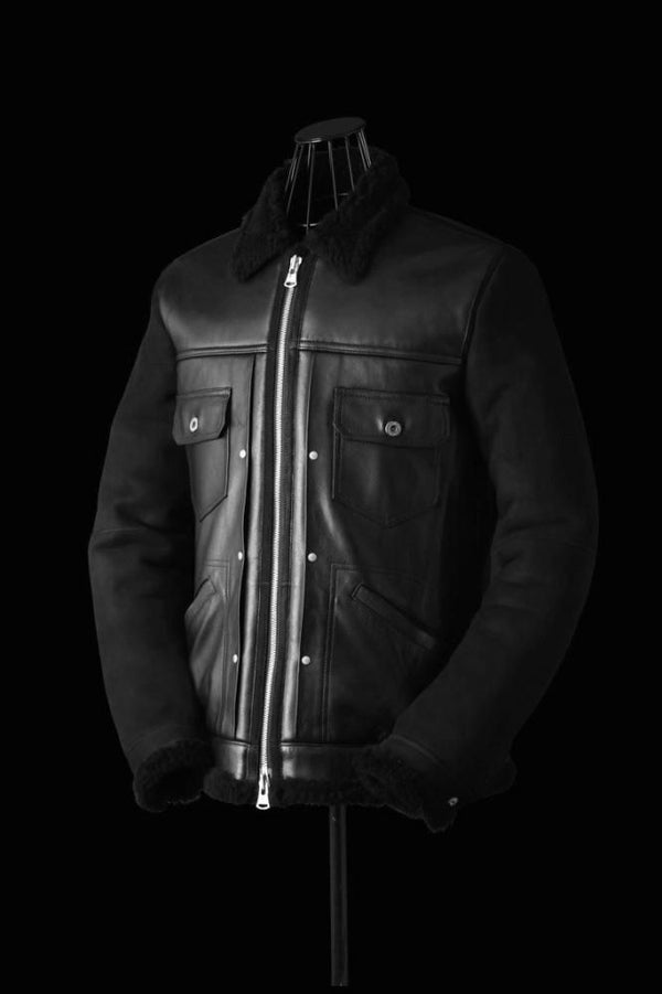 SPANISH MOUTON + SHEEP DOUBLE LAYERED JACKET