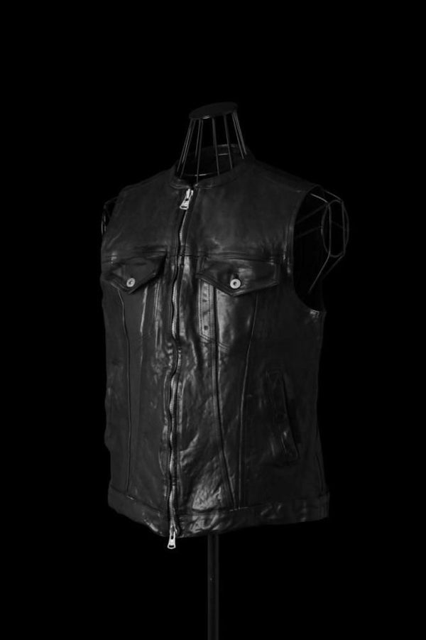 FRENCH SHOULDER “GARMENT-DYED” CLUB VEST