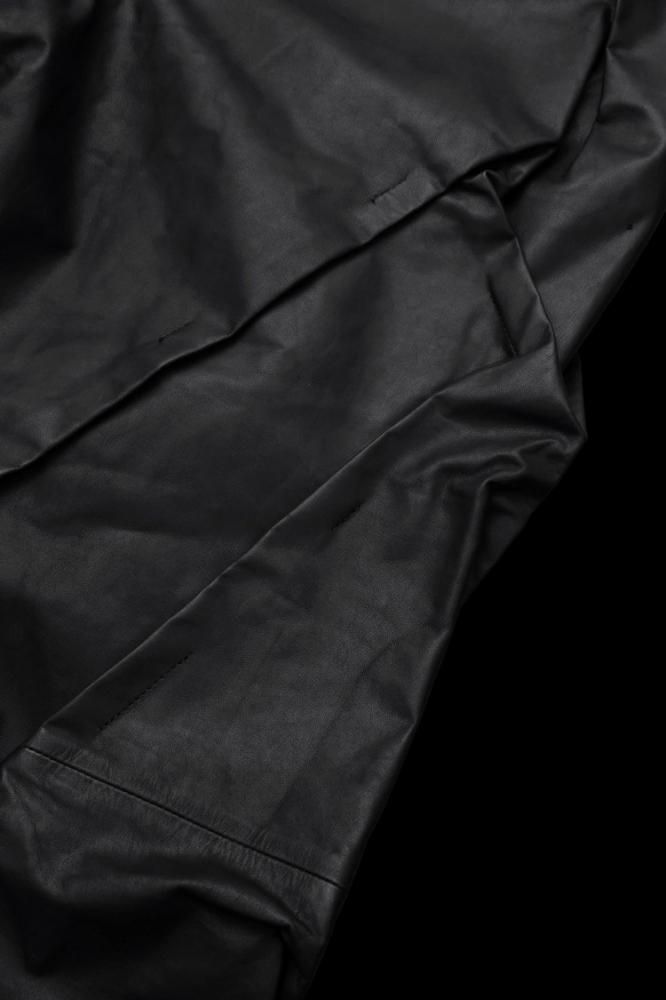 やまわち XX Yohji Yamamoto MONOCHROME LUXURY STEER RANDOM TUCK PANTS