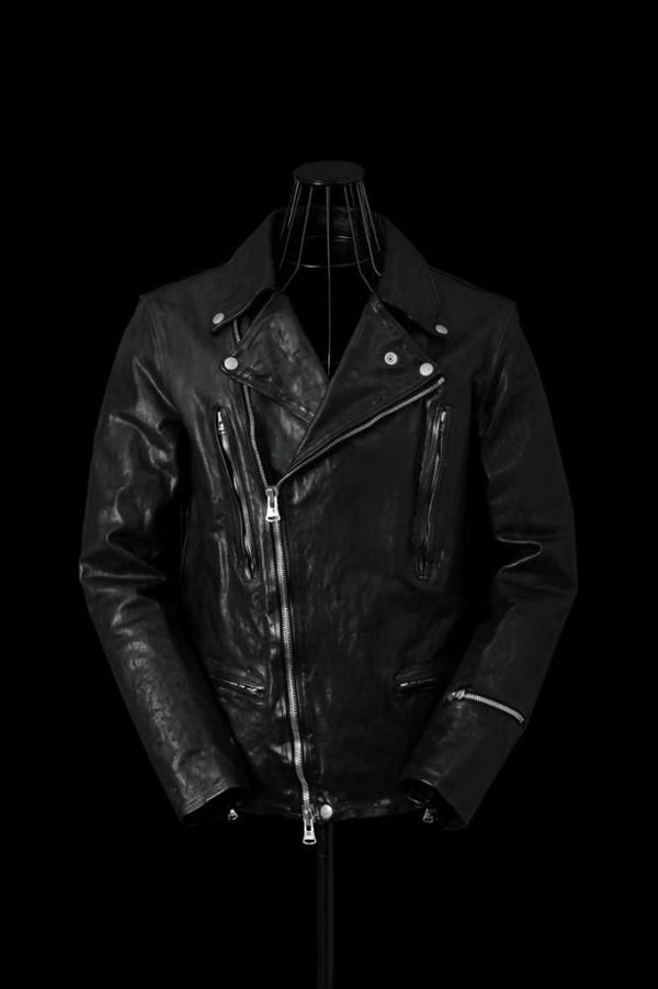 FRENCH SHOULDER “GARMENT-DYED” DOUBLE RIDERS【BACK BUCKLE】