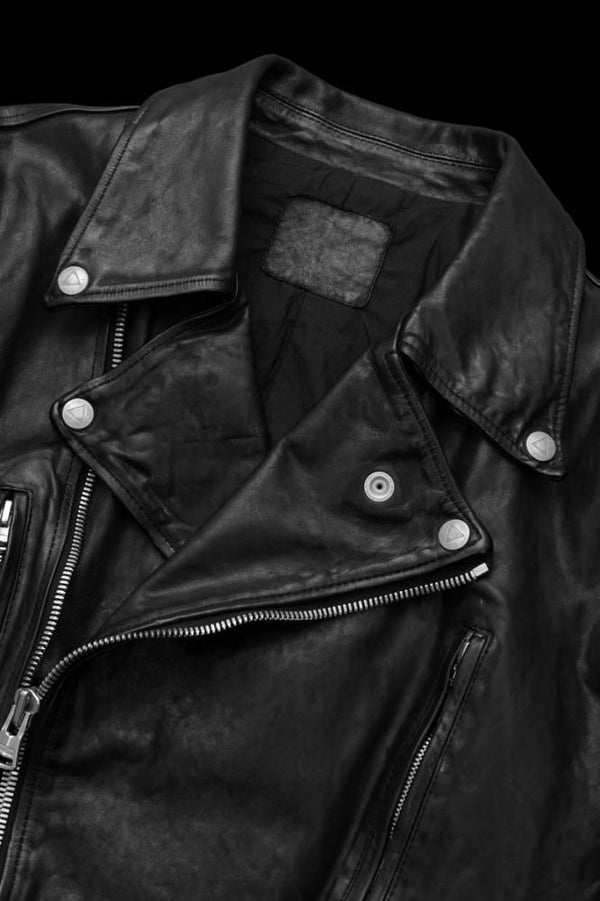 FRENCH SHOULDER “GARMENT-DYED” DOUBLE RIDERS【BACK BUCKLE】
