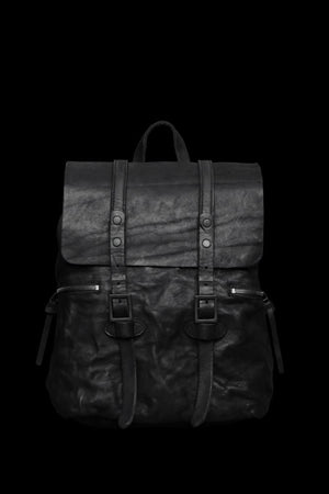 DOUBLE SHOULDER GARMENT-DYED MILITARY FLAP DAYPACK