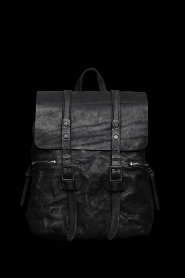 DOUBLE SHOULDER GARMENT-DYED MILITARY FLAP DAYPACK