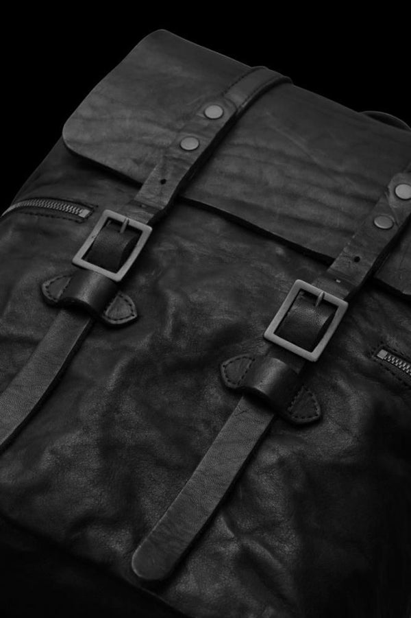 DOUBLE SHOULDER GARMENT-DYED MILITARY FLAP DAYPACK