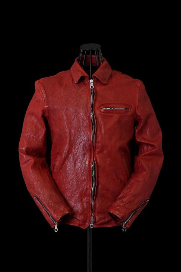 ITALY SHOULDER “GARMENT-DYED” SINGLE COLLAR RIDERS