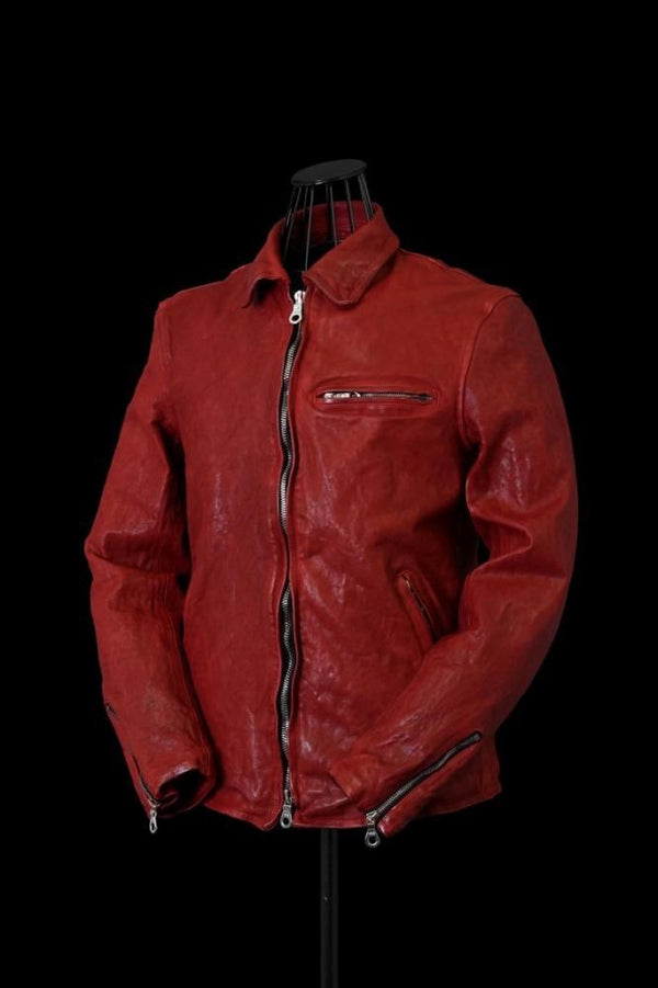 ITALY SHOULDER “GARMENT-DYED” SINGLE COLLAR RIDERS