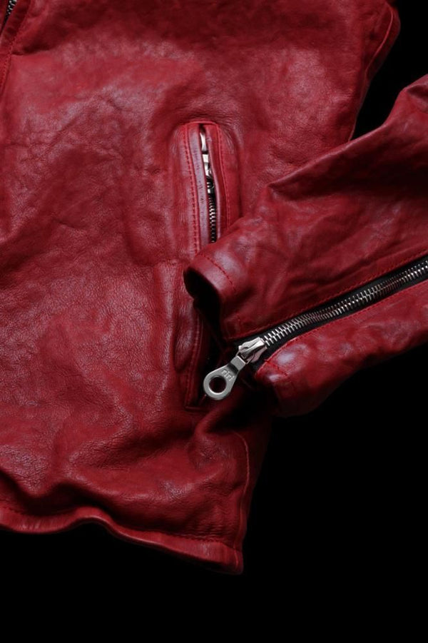 ITALY SHOULDER “GARMENT-DYED” SINGLE COLLAR RIDERS