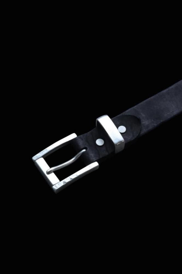 JP SHOULDER GARMENT-DYED ROLLER-BUCKLE BELT【35mm】