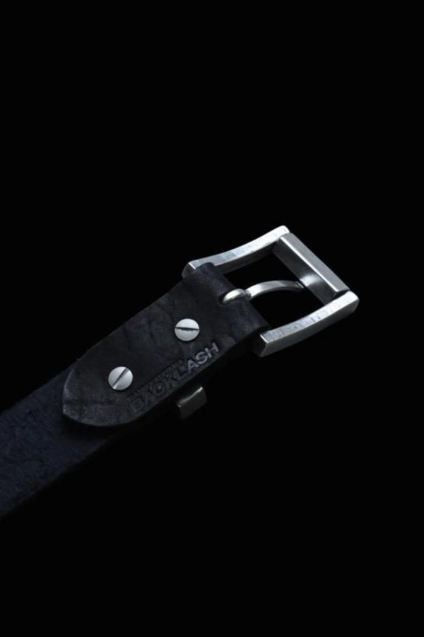 JP SHOULDER GARMENT-DYED ROLLER-BUCKLE BELT【35mm】