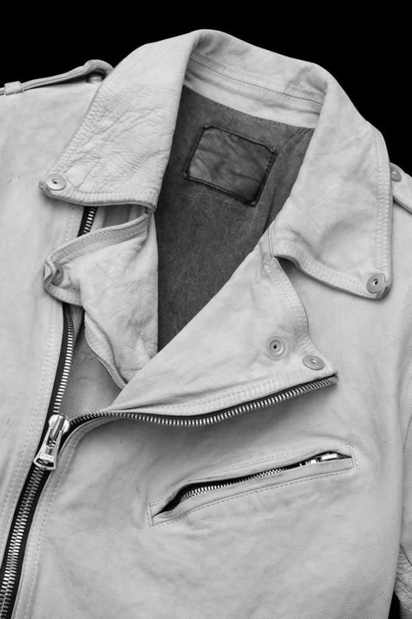 JAPAN CALF NATURAL DYED “GARMENT-WASH” DOUBLE RIDERS